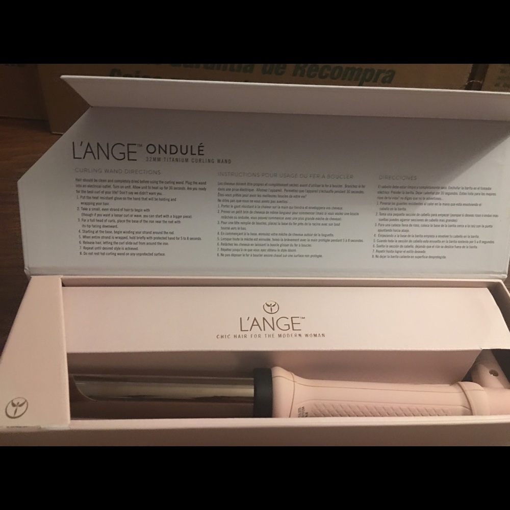 All in one curling wand